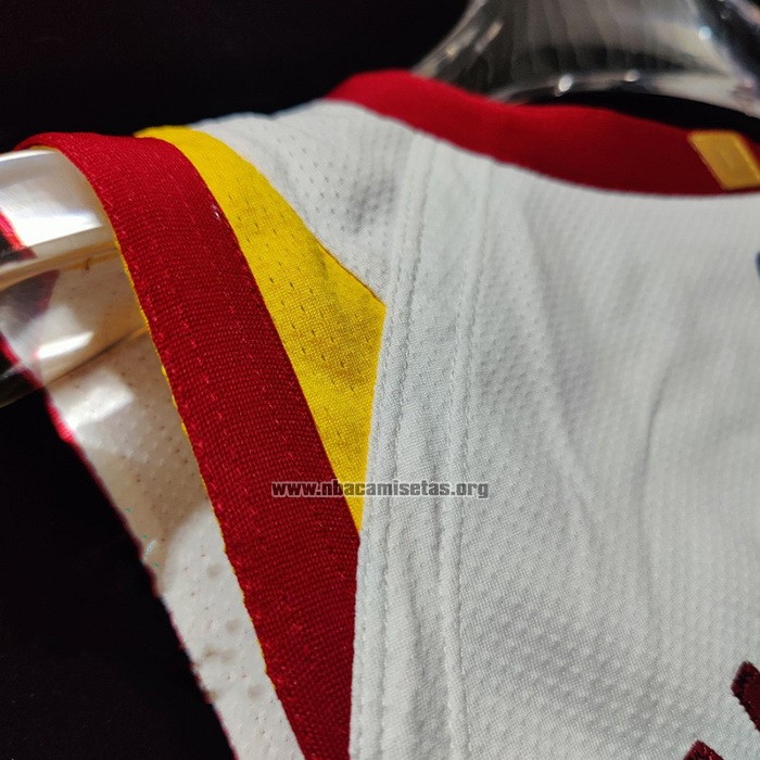 Camiseta Cleveland Cavaliers Kevin Porter Jr. NO 4 Association Autentico Blanco